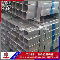 Tianjin famous manufacturers galvanized square steel tube/square steel pipe