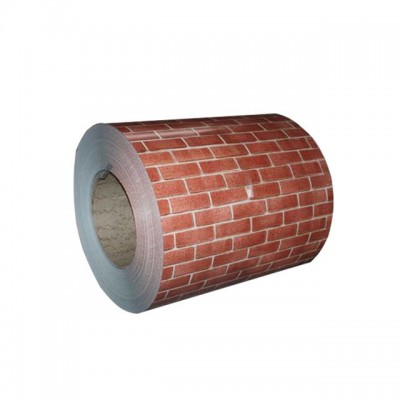 Brick Pattern Color Coated Aluminum Coil For Wall