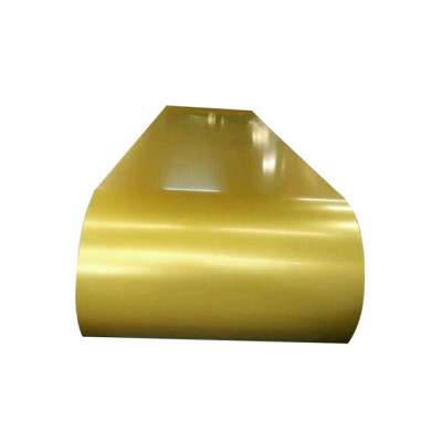 Golden Colour Coated Prepainted Aluminum Sheet