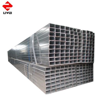 Prime OEM 1x1 inch galvanized square pipe